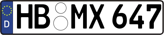 HB-MX647