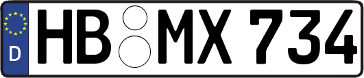 HB-MX734