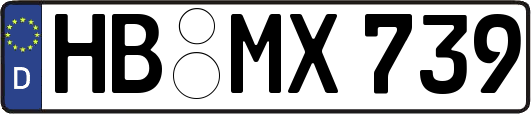 HB-MX739