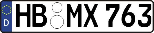 HB-MX763