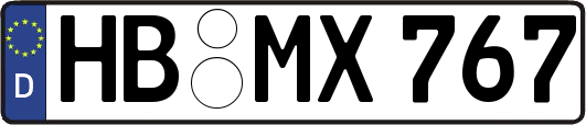HB-MX767