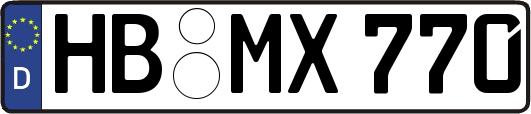 HB-MX770