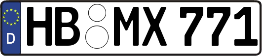 HB-MX771