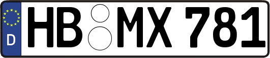 HB-MX781