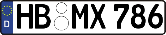 HB-MX786