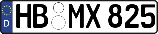 HB-MX825