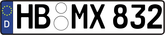 HB-MX832
