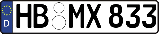 HB-MX833