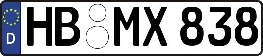 HB-MX838