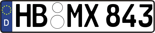 HB-MX843
