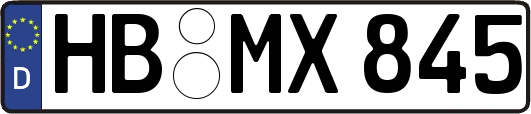 HB-MX845