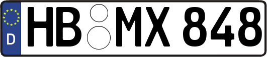 HB-MX848