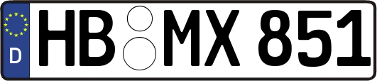 HB-MX851