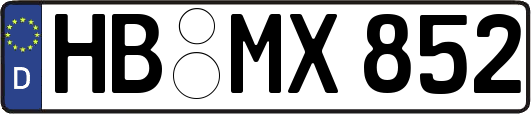 HB-MX852