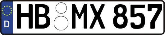 HB-MX857