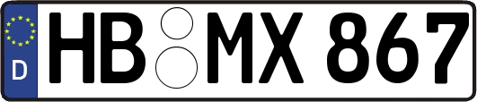 HB-MX867
