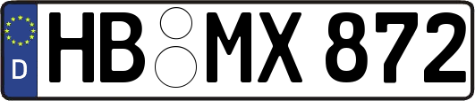 HB-MX872