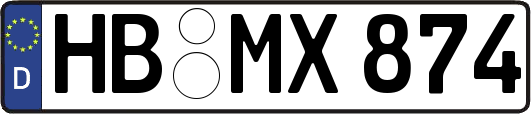 HB-MX874