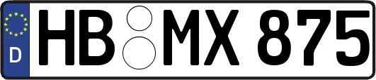 HB-MX875