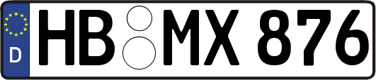 HB-MX876