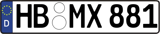 HB-MX881