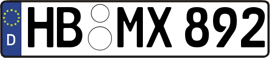 HB-MX892