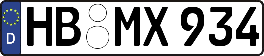HB-MX934
