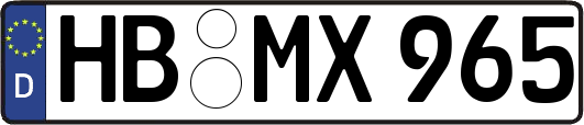 HB-MX965