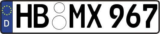HB-MX967
