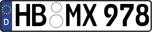 HB-MX978