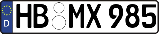 HB-MX985