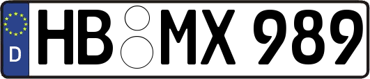 HB-MX989