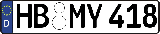 HB-MY418
