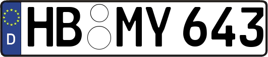 HB-MY643