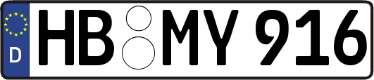 HB-MY916