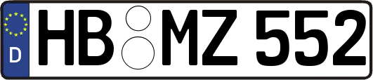 HB-MZ552