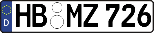 HB-MZ726