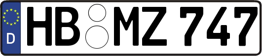 HB-MZ747