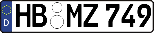 HB-MZ749