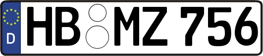 HB-MZ756