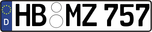HB-MZ757