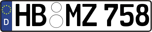 HB-MZ758