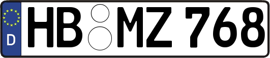 HB-MZ768