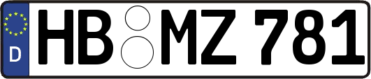 HB-MZ781