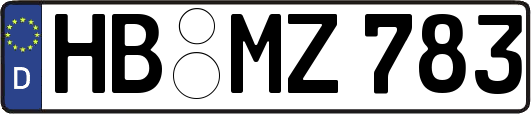 HB-MZ783