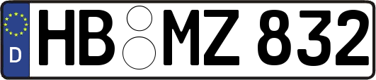 HB-MZ832