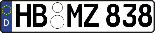 HB-MZ838