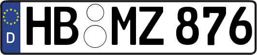 HB-MZ876
