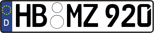 HB-MZ920