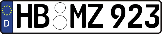 HB-MZ923